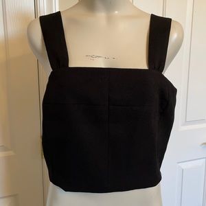 Rachel Roy black cropped top